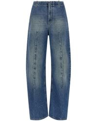 MM6 by Maison Margiela - Vertical Pinch Jeans - Lyst