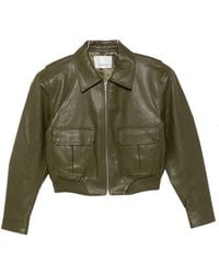Frankie Shop - Frankie Shop Army Polyurethane Jacket - Lyst