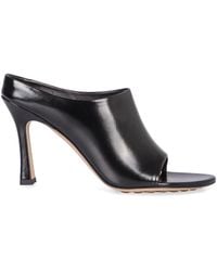 Bottega Veneta - Rana Leather Mules - Lyst
