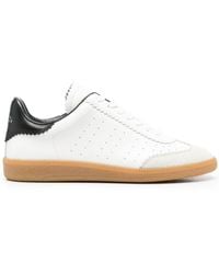 Isabel Marant - Bryce Leather Sneakers - Lyst