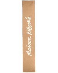 Maison Kitsuné - Wool Scarf - Lyst