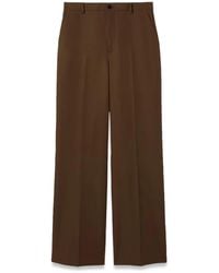 Gucci - Wide-Leg Trousers Polyester - Lyst