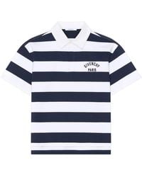 Givenchy - Striped Polo - Lyst