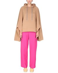 Ambush - Poncho Sweatshirt With Embroidered Logo - Lyst