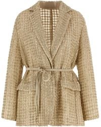 Brunello Cucinelli - Silk Blazer Clothing - Lyst