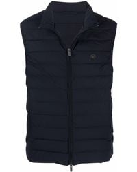 Emporio Armani - Logo Down Vest - Lyst