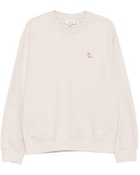 Maison Kitsuné - Chillax Fox Cotton Sweatshirt - Lyst