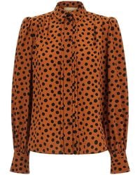 Valentino Garavani - Polka Dot Print Shirt - Lyst