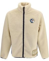 Napapijri - Archive Full Zip Fleece Sweater - Lyst