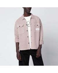 Brain Dead - Sand Colored Honeycomb Shirt - Lyst