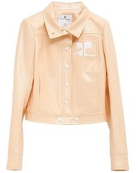 Courreges - Courregès Dawn Cotton Polyester Jacket - Lyst