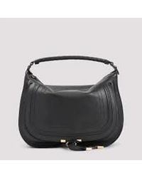 Chloé - Marcie Saddle-Stitch Shoulder Bag - Lyst
