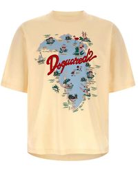 DSquared² - S71Gd1643 Loose Fit Tee - Lyst