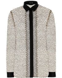 Tom Ford - Printed Lace Shirt - Lyst