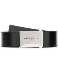 Givenchy - Givenchy Metal-Buckle Leather Belt - Lyst