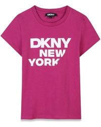 DKNY - T-Shirt - Lyst