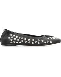 Golden Goose - Amy Leather Ballet Flats - Lyst