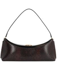 Jacquemus - Clutch Ovalo Calf Leather Bags - Lyst