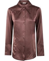 By Malene Birger - "Rosiannas Satin" Classic Shirt - Lyst
