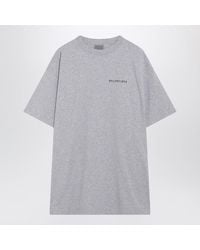 Balenciaga - Light Mélange Back Gradient T-Shirt - Lyst