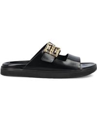 【Givenchy】4G LIQUID DAD SANDAL◆BE309UE2CF Givenchy 4G Liquid Dad Slide Sandals | Neiman Marcus