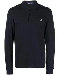 Fred Perry - The Long Sleeve Fp Shirt - Lyst