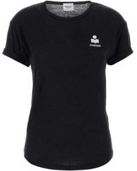 Isabel Marant - Linen Koldia T-Shirt - Lyst