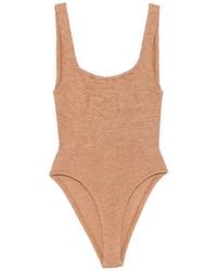 Hunza G - Square Swimsuit - Lyst