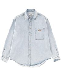 MSGM - Logo Shirt - Lyst