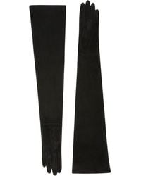 Max Mara - Long Suede Gloves - Lyst