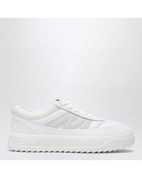 Moncler - Altive Suede And Nubuck Leather Sneakers - Lyst