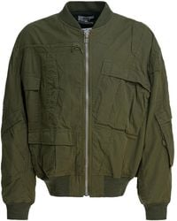 Junya Watanabe - Cotton And Nylon Bomber Jacket Jackets And Coats - Lyst
