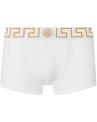Versace - Boxer Con Greca - Lyst