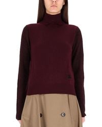 Burberry - Wool Blend Pullover - Lyst