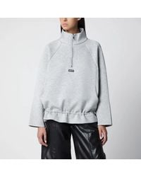 ROTATE BIRGER CHRISTENSEN - Light Scuba Half Zip Jacket - Lyst