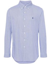 Polo Ralph Lauren - Striped Stretch Oxford Shirt - Lyst