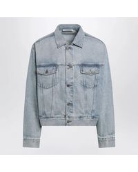 Fear Of God - Light Vintageeffect Denim Jacket - Lyst