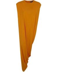 Tom Ford - Crepe Jersey "Impossible" Asymetric Top - Lyst