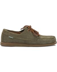 Sebago - Askook Leather Rubber Lace-Up Loafers - Lyst