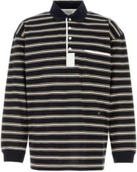 Bottega Veneta - Striped Polo Shirt - Lyst