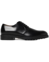 Tod's - Leather Lace-Up Shoes - Lyst