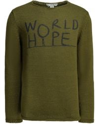 Comme des Garçons - Shirt Crew-Neck Sweater With Logo - Lyst