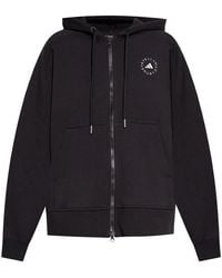 adidas By Stella McCartney - Adidas By Stella Mccartney Logo Cotton Hoodie - Lyst