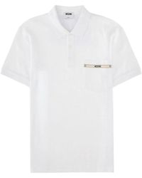 Moschino - Polo With Logo - Lyst