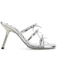 Loewe - Leather Petal Mules - Lyst