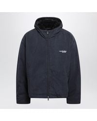 Acne Studios - Midnight Waxed Hooded Jacket - Lyst