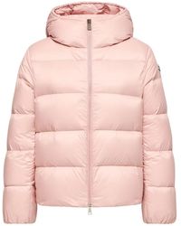 Moncler - Piumino Corto Feligule Con Cappuccio - Lyst