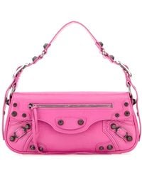 Balenciaga - Studded Lambskin Mini Shoulder Bag - Lyst