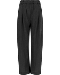 Brunello Cucinelli - Virgin Wool Casual Pants - Lyst