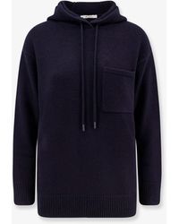 Max Mara - Liana Cashmere And Wool Hooded Sweater - Lyst